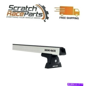 ���[�t�L�����A Y01-140-NT RHINO���b�N�w�r�[�f���[�e�B�g���b�N���[�t���b�N�V�X�e���V���o�[���j�o�[�T�� Y01-140-NT Rhino Rack Heavy Duty No Track Roof Rack System Silver Universal�y���s�A���i�z