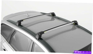 ���[�t�L�����A �^�[�g���V���o�[�G�A2���[�t���[�����b�N�A�E�f�BQ3 SUV�i8U�j2012-2018�p�N���X�o�[ Turtle Silver Air 2 Roof Rail Racks Cross Bar for Audi Q3 SUV (8U) 2012-2018�y���s�A���i�z