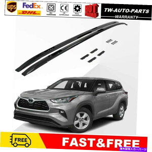 [tLA [t[bNTCh[o[2020 2021 2022g^nC_[N[K[ Roof Rail Rack Side Rail Bars Fits for 2020 2021 2022 Toyota Highlander Kluger