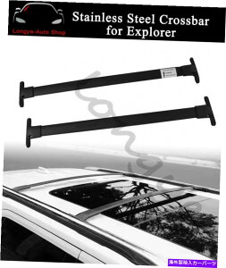 ���[�t�L�����A �t�H�[�h�G�N�X�v���[���[2011-2019���[�t���b�N���[���L�����A�ɓK������N���X�o�[�N���X�o�[ Crossbar Cross bars Fits for Ford Explorer 2011-2019 Roof Rack Rail Carrier