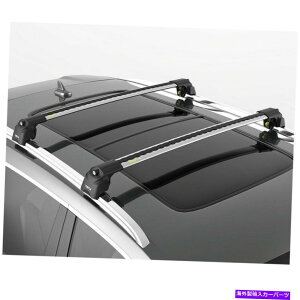 [tLA ^[gVo[GA2vW[3008 SUV 2017-2022̂߂̃NXo[NXo[ Turtle Silver Air 2 Roof Rail Racks Cross Bar for Peugeot 3008 SUV 2017-2022