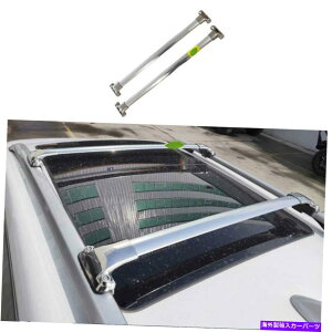 [tLA 2015-20W[vlQ[hA~jEVo[gbv[tbNוLA[ Fit For 2015-20 Jeep Renegade Aluminum Silver Top Roof Rack Luggage Carrier Rail