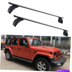 [tLA A~jE[t[bNNXo[NXo[tBbgW[vO[JL JK 2007-2021 Aluminum Roof Rail Rack Cross Bar Crossbar Fit for Jeep Wrangler JL JK 2007-2021
