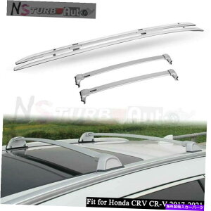 [tLA z_CRV CR-V 2017-2021A~jE[t[bNNXo[NXo[ɓK4PC 4Pcs Fit for Honda CRV CR-V 2017-2021 Aluminum Roof Rail Rack Cross Bar Crossbar