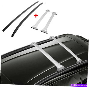 [tLA 4PCSA~jE[t[bNNXo[NXo[tBbg2017-2022z_CRV CR-V 4Pcs Aluminum Roof Rail Rack Cross Bar Crossbar Fit for 2017-2022 Honda CRV CR-V