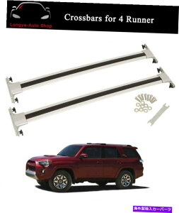 ���[�t�L�����A ���[�t���[�����b�N�z���_�[�N���X�o�[�N���X�o�[�t�B�b�g4�����i�[2009-2021 Roof Rail Racks Holder Cross Bars Crossbars Fits for 4 Runner 2009-2021