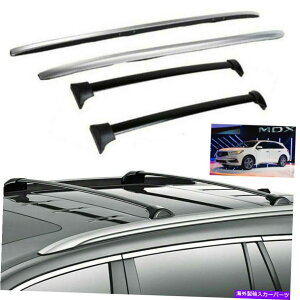 ���[�t�L�����A 2014-2021 Acura MDX Roof Side Rail Rack Cross Bars CrossBars Cargo��4PCS�t�B�b�g 4Pcs Fits for 2014-2021 Acura MDX Roof Side Rail Rack Cross Bars Crossbars Cargo�y���s�A���i�z