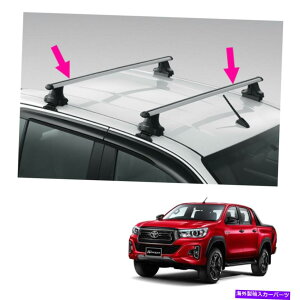 [tLA {̃A~jE[tbN60 kg̃g^nCbNXH4hA2015 2019 Genuine Aluminium Roof Rack 60 Kg Silver For Toyota Hilux Revo 4 Door 2015 2019