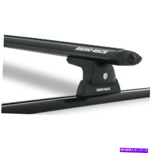 [tLA Rhino Rack Ja8125 Vortex RLT600gbN}EgubN1o[[tbN Rhino Rack JA8125 Vortex RLT600 Trackmount Black 1 Bar Roof Rack For Tundra NEW