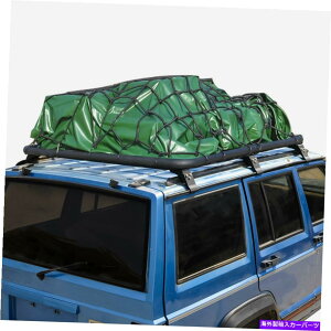 ルーフキャリア フラットスタイルブラック2 "チューブルーフラック貨物キャリアは84-01ジープXJチェロキーにフィットします Flat Style Black 2" Tube Roof Rack Cargo Carrier Fits for 84-01 Jeep XJ Cherokee