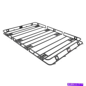 [tLA Smittybilt 50705fBtF_[[tbN5 ft x 7 ft x 4{gō Smittybilt 50705 Defender Roof Rack 5 Ft X 7 Ft X 4 In Bolt Together Black