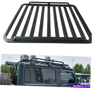 [tLA ݕLA{bNXT|[g[tgbvoXPbgtBbg2019 2020 2021W[vO[ Cargo Carrier Box Support Rooftop Basket Fits for 2019 2020 2021 Jeep Wrangler