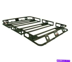 [tLA Smittybilt Defender[tbNX`[5x7x4 "TCh[tbN1̕an50704 Smittybilt Defender Roof Rack Steel 5x7x4" Side Roof Rack One Peace Welded 50704