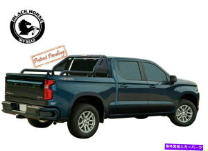 [tLA ubNz[XtBbg15-22tH[hF150[o[xbhݕLAtBbNX|Cg[tbN Black Horse Fits 15-22 Ford F150 Roll Bar Bed Cargo Carrier Fix point Roof Rack