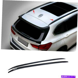 [tLA BMW X1 F48 2016-2020 2021 Black Abs Top Roof Cargo Rack Cross Bars 2PCSɓKĂ܂ Fit For BMW X1 F48 2016-2020 2021 Black ABS Top Roof Cargo Rack Cross Bars 2PCS