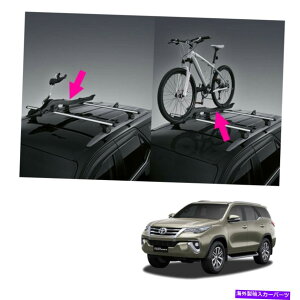 [tLA g^tH[`i[2015 2018̂߂̉E[to[bN]ԃz_[{̃ubN Right Roof Bar Rack Bicycle Holder Genuine Black For Toyota Fortuner 2015 2018