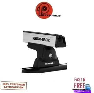 ���[�t�L�����A RHINO���b�NRLT600�g���b�N�}�E���g�V���o�[1�o�[���[�t���b�NJA8126 for 07-20 Tundra 4dr Rhino Rack RLT600 Trackmount Silver 1 Bar Roof Rack JA8126 For 07-20 Tundra 4dr�y���s�A���i�z
