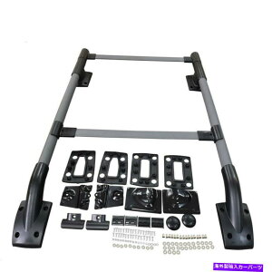 [tLA YiosbNAbṽ[tbN +NXo[2007-2008lW̐ݒu Roof Rack + Cross Bars For NISSAN Navara Pick-up 2007-2008 Screw Installation