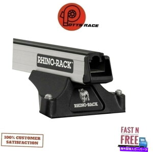 [tLA RhinobNJA6152wr[f[eBRLTP[tbNVXe96-01GNXv[[pVo[ Rhino Rack JA6152 Heavy Duty RLTP Roof Rack System Silver For 96-01 Explorer