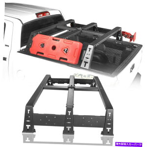 [tLA It[hxbhݕbNווLAg^ch14-213 Off-Road Bed Cargo Rack Luggage Storage Carrier For Toyota Tundra 14-21 3rd Gen