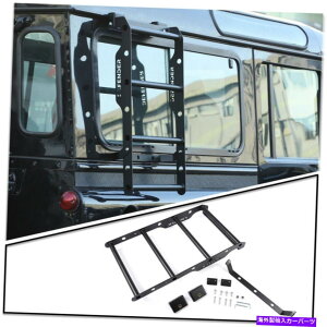 [tLA h[o[̃fBtF_[90 110 04-190TCh[tbNTChANZX͂ For Land Rover Defender 90 110 04-190Side Roof Rack Side Access Ladder