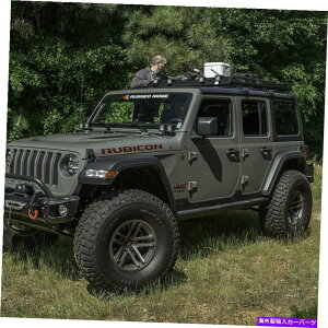���[�t�L�����A 18-20�����O���[JL 4DR�n�[�h�g�b�v�p�̃o�X�P�b�g�t���I�~�N�X�A�_���ȃ��b�W���[�t���b�N Omix-ADA Rugged Ridge Roof Rack with Basket For 18-20 Wrangler JL 4Dr Hardtops�y���s�A���i�z
