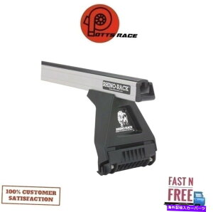 ���[�t�L�����A Rhino���b�NJA0872�w�r�[�f���[�e�BRL150���[�t���b�N�V�X�e���V���o�[87-94�����W���[�o�[ Rhino Rack JA0872 Heavy Duty RL150 Roof Rack System Silver For 87-94 Range Rover�y���s�A���i�z