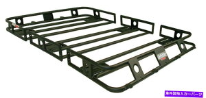 [tLA Smittybilt 45454fBtF_[V[Y[tbNAn4.5'x4.5x'4 " Smittybilt 45454 Defender Series Roof Rack, Welded 4.5'x4.5x'4"
