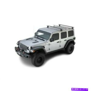 [tLA Rhino Rack JB0898 Vortex RLT600ubN2o[obN{[[tbN Rhino Rack JB0898 Vortex RLT600 Black 2 Bar Backbone Roof Rack For Jeep NEW