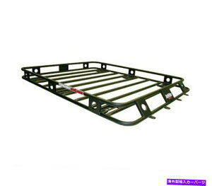 ���[�t�L�����A Smittybilt Defender���[�t���b�N3.5x5x4 �A�����s�[�X�u���b�N�A35504 Smittybilt Defender Roof Rack 3.5x5x4, One Piece-Black; 35504�y���s�A���i�z