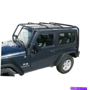 [tLA gCFX J021T 2007-2018̃[tbNW[vO[JKhA Trail FX J021T Roof Rack For 2007-2018 Jeep Wrangler JK Doors With Naked Roof