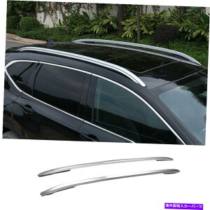 [tLA z_CRV CR-V 2017-2021p̃[tbNLA[o[ Roof Rack Carrier Rail Side Bars Aluminum Black Fit For Honda CRV CR-V 2017-2021