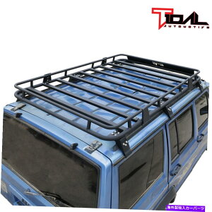 [tLA 1984N2001ÑW[v`FL[XJɍ킹ăeB_gݗĂꂽX`[[tbNt Tidal Assembled Steel Roof Rack Full Length Fit for 1984-2001 Jeep Cherokee XJ