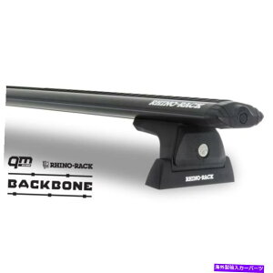 [tLA RhinobNJA6382 Vortex RLT600ubN2o[obN{[[tbN Rhino Rack JA6382 Vortex RLT600 Black 2 Bar Backbone Roof Rack For Jeep NEW