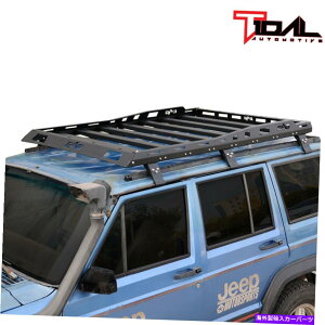 ルーフキャリア タイダルルーフラックスチール荷物キャリアフィット1984-2001ジープチェロキーXJ Tidal Roof Rack Steel Luggage Carrier Fits 1984-2001 Jeep Cherokee XJ