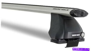 ルーフキャリア Rhino-rack USA JA6021 2500マルチフィット渦エアロルーフラックシステムは14-17 MDXに適合します Rhino-Rack Usa Ja6021 2500 Multi Fit Vortex Aero Roof Rack System Fits 14-17 Mdx