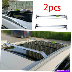 [tLA 2016-2019 2020LfbNXT6Vo[X`[gbv[tbNוLA[ For 2016-2019 2020 Cadillac XT6 Silver Steel Top Roof Rack Luggage Carrier Rail