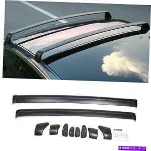 [tLA eXf3 2017-2021ubNA~jEgbv[tbNוLA[ For Tesla Model 3 2017-2021 Black Aluminum Top Roof Rack Luggage Carrier Rail