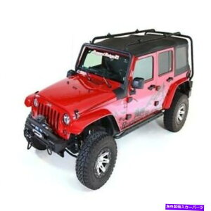 ���[�t�L�����A ���ȃ��b�W���[�t���b�N07-17�W�[�v�����O���[������JKU 4�h�AX11703.02 Rugged Ridge Roof Rack 07-17 For Jeep Wrangler Unlimited Jku 4 Door X11703.02�y���s�A���i�z