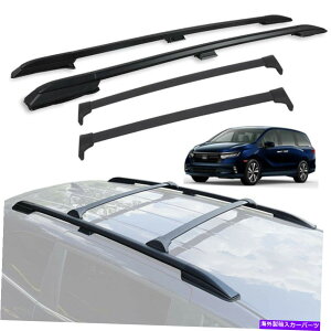 [tLA z_IfbZC2018-2023TCh[t[NXo[NXo[[tbNɓK4PC 4Pcs Fit for Honda Odyssey 2018-2023 Side Roof Rail Crossbar Cross Bar Roof Rack