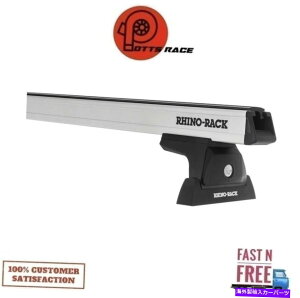 [tLA tHNX[Qwr[f[eBRLT600[tbNVXeVo[pRhinobNJA6254 Rhino Rack JA6254 For Volkswagen Heavy Duty RLT600 Roof Rack System Silver