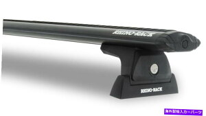 [tLA RhinobNJA6171ubN2o[[tbNVXe03-10|VFJCG Rhino Rack Ja6171 Black 2 Bar Roof Rack System For 03-10 Porsche Cayenne