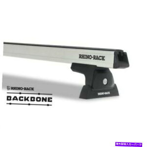 [tLA RhinobNJA6387wr[f[eBRLT600Vo[2o[obN{[[tbN Rhino Rack JA6387 Heavy Duty RLT600 Silver 2 Bar Backbone Roof Rack For Jeep NEW