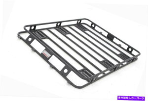 [tLA Defender 4ft x 4ft x 4innڗps[X[tbN̂߂Smittybilt -40404 Smittybilt For Defender 4ft x 4ft x 4in Welded One Piece Roof Rack - 40404