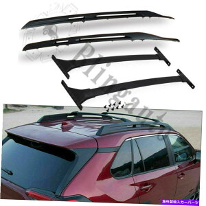 [tLA g^RAV4̃[t[NXo[tBbg2019-2022[tLAbN4PCS/Zbg Roof Rail Cross Bar Fits For Toyota RAV4 2019-2022 Roof Carrier Racks 4PCS/SET