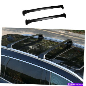 [tLA z_CR-V 2017-2021A~jEubN[tbNLA[NXo[ɂ҂ Fit For Honda CR-V 2017-2021 Aluminum Black Roof Rack Carrier Rail Cross Bars