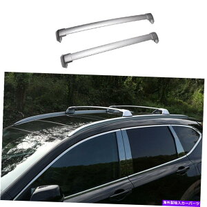 [tLA z_CR-V 2017-2021[t[NXo[bNוɓKA~jEVo[tBbg Aluminum Silver Fit For Honda CR-V 2017-2021 Roof Rail Cross Bars Rack Luggage