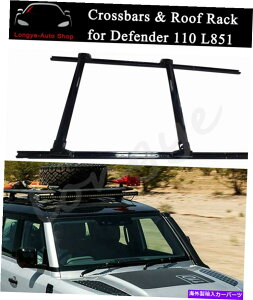 [tLA 4PCS[t[bNNXo[NXo[tBbg4DfBtF_[L851 110 2020 2021 4PCS Roof Rail Racks Crossbar Cross Bar Fits for 4D Defender L851 110 2020 2021