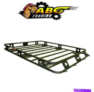 ���[�t�L�����A Defender 4.5ft x 6.5ft x 4in�n�ڗp�����s�[�X���[�t���b�N-45654��Smittybilt Smittybilt For Defender 4.5ft x 6.5ft x 4in Welded One Piece Roof Rack - 45654�y���s�A���i�z