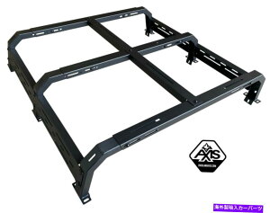 [tLA ㎲12 "gbNxbhbNRTT[tgbveg4x4^R}tH[h_bW Overland AXIS 12" Truck Bed Rack for RTT Roof Top Tents 4x4 Tacoma Ford Dodge